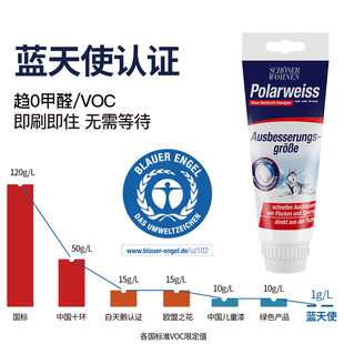 进口极地系列补墙N膏修补漆200ml 舒纳沃恩德国原装