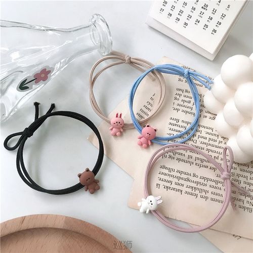 Japan and South Korea small fresh simple sweet hair circle c