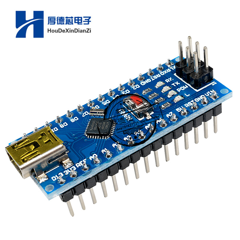 Nano V3.0 Atmega328P单机片CH340G改进版 送USB线*