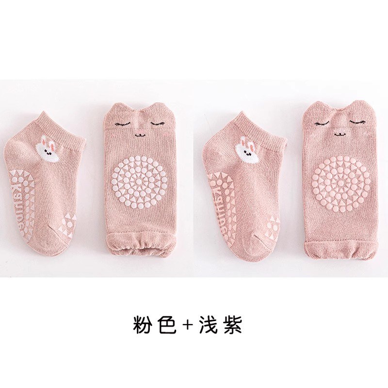 儿童护膝套装婴儿学步爬行神器学走路宝宝防摔防滑地板袜夏季新款