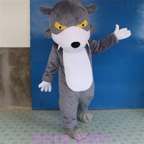 动漫小红帽童话舞台表演活动大灰狼头套演出巡演卡通人偶布偶定做