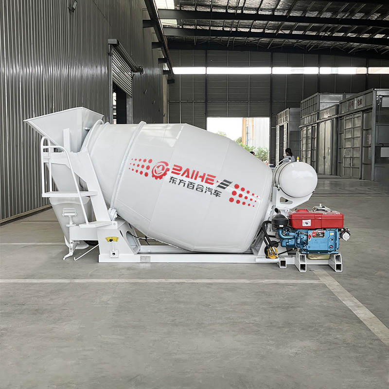 全自动混凝土搅拌车罐p体移动水泥储存罐不锈钢化肥耐火材料搅拌