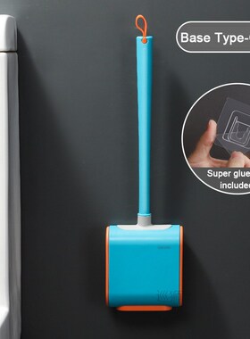 Toilet Brush Set/Single Silicone Brush Head Bathroom Product