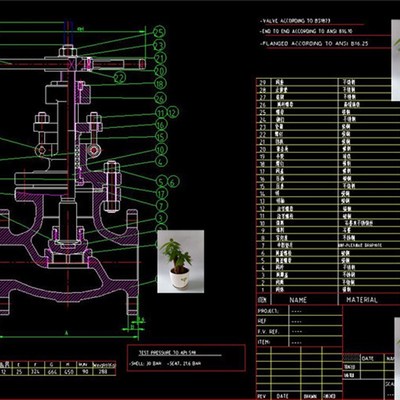 阀门图纸球阀安全阀风量调节阀大样图调节阀止回阀装配图CAD图