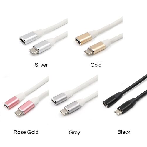 1m PVC Male To Female Cord Type C USB 3.1 Male to Female Ext