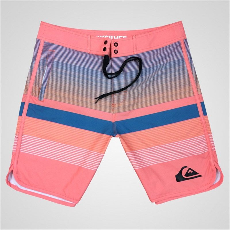 男士健体比赛沙滩裤齐膝 夏季冲a浪短裤速干 旅游度假中裤宽松大