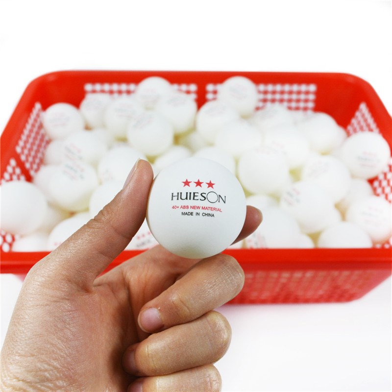 Huieson 30 50 100 Pcs English New Material Table Tennis  3 S