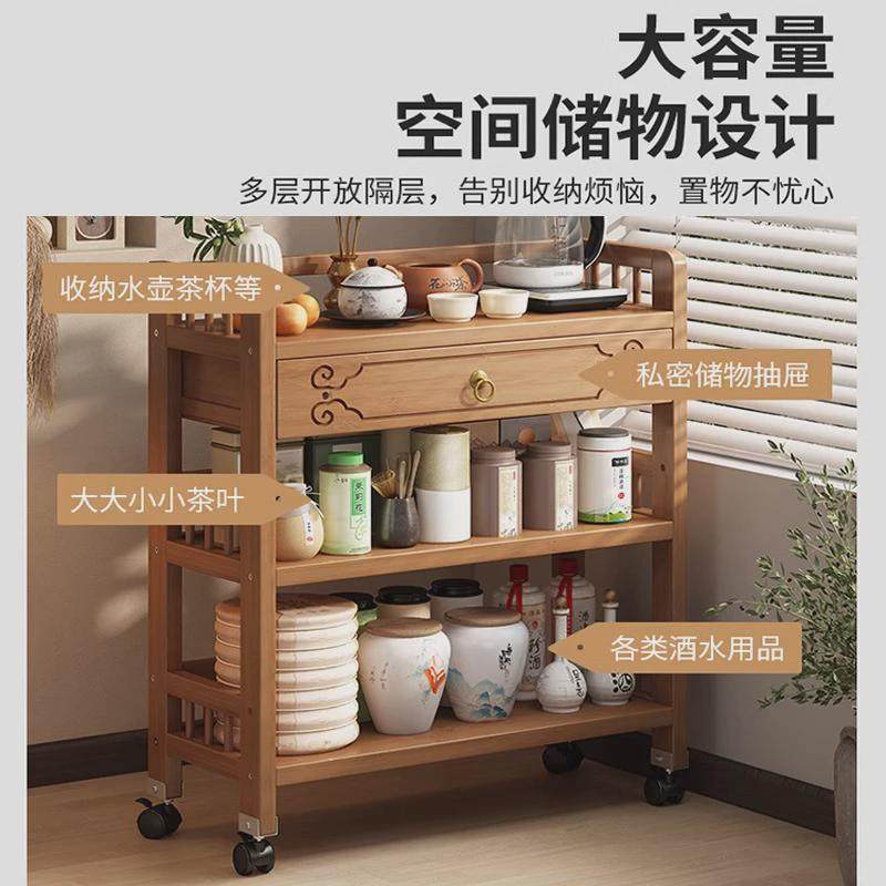 可移动小推车带轮茶水架茶桌家用小茶几置物架沙发边几客厅茶新品,住宅家具,移动边几/推车,淘宝优惠券,粉丝福利购,淘宝优惠卷