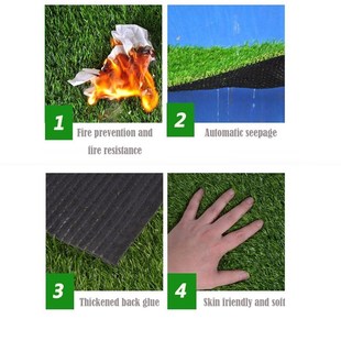 Floor Fake Pvc Grass Mat Artificial Grass Carpet Simulation