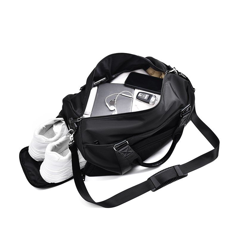 短途旅行包男简约休闲手提行李包大容量独立鞋仓干湿分离健身包男,箱包皮具/热销女包/男包,旅行袋,淘宝优惠券,粉丝福利购,淘宝优惠卷