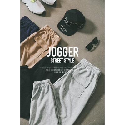 速发SIMWOOD Track Pants men loose casual high quality fashio