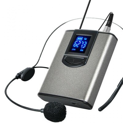 Wireless System With Headset Mic/Lavalier Lapel Mic Bodypack