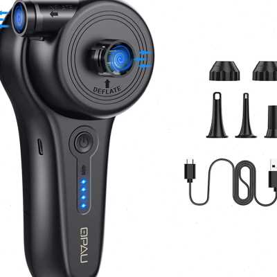 真的方便!露营神器!出老美电动充气气泵可充电可携式空气床垫z.