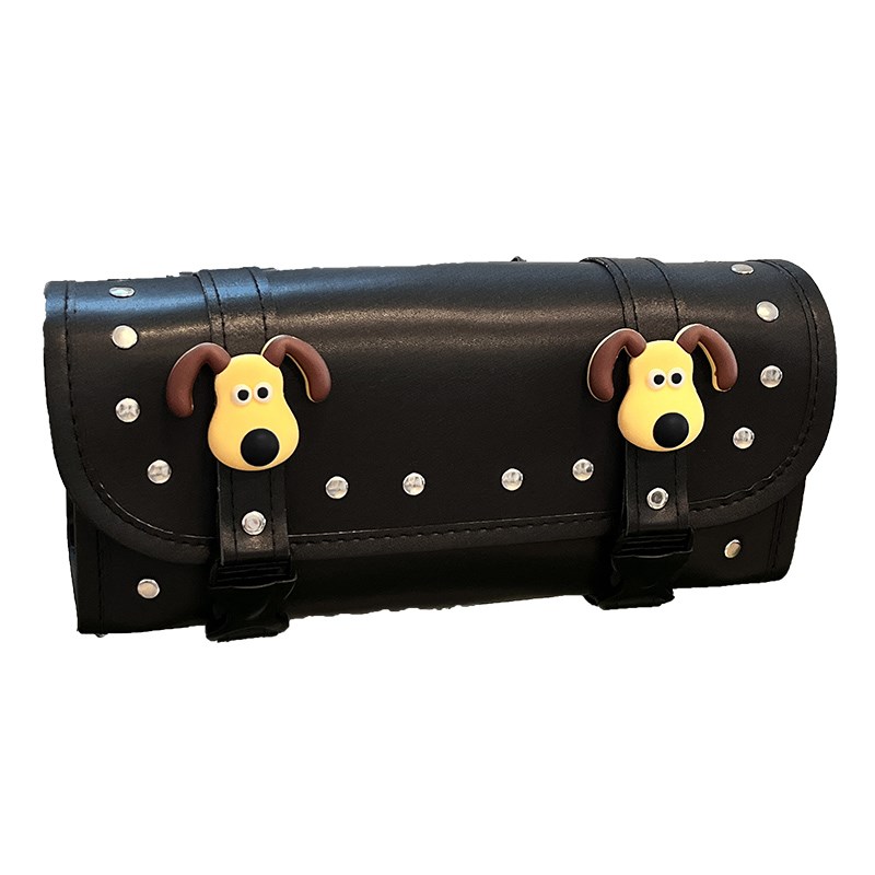 摩托车挂包前置物兜放东西神器可爱卡通电动车防水储物收纳车边包