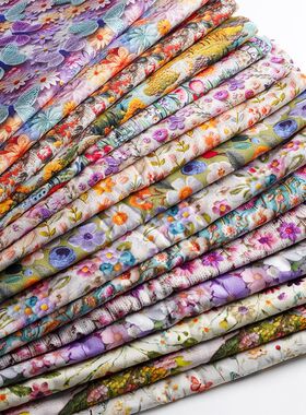 8安帆布立体印花国风花色箱包帆布包桌布背景布抱枕坐垫帽子鞋子