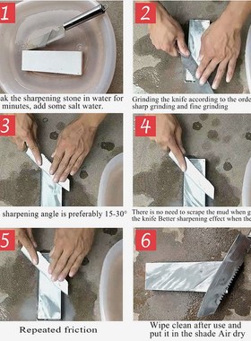 2 IN 1Kitchen  Whetstone Sharpening System Sharpening Stone