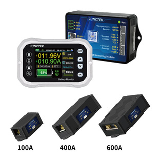 升级房车库仑计电动车电压电流表库伦计 磷酸铁锂铅酸锂电池适用