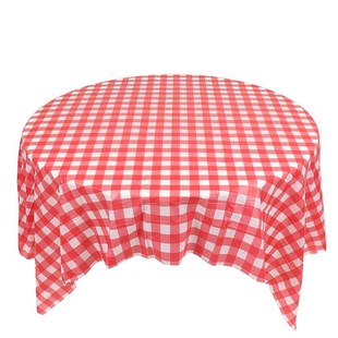 胶枱布即弃10张1.8花一次性桌布1.6米加厚塑料台布圆桌防水桌垫家