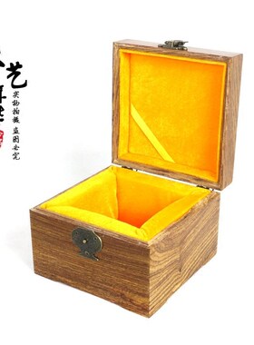 红木盒子花梨木正方形紫砂壶茶壶茶具收藏盒素面包装礼品盒收纳盒