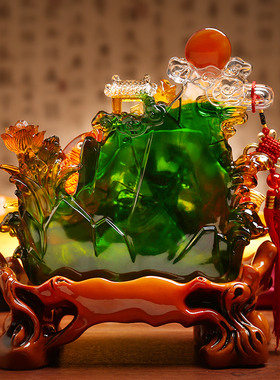 蒸蒸日上摆件鱼工艺品家居饰品招财软装小创意客厅装饰品酒柜