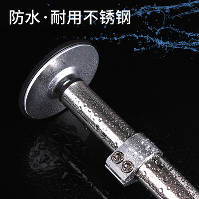 分立式 厨房水槽台下盆支撑架固定支撑杆304不锈钢洗菜盆支架托架