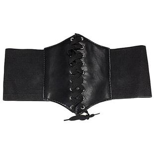 Corset Womun Widse 2023 Cummerbunds Belt Leather StrapPBe