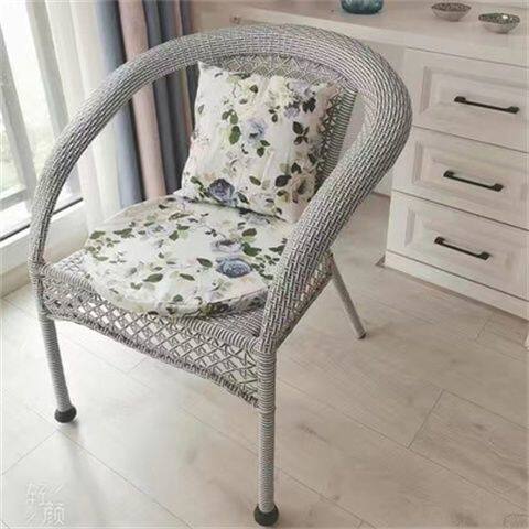 藤椅靠背椅单人家用藤条椅子户外咖啡厅扶手餐椅现代简约编织腾椅,住宅家具,阳台椅,淘宝优惠券,粉丝福利购,淘宝优惠卷