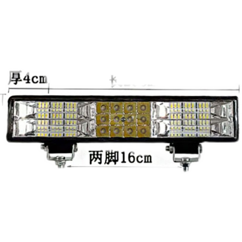 电动车led灯电瓶k车灯摩托车前大灯射灯超亮强光改装外置12v24v60