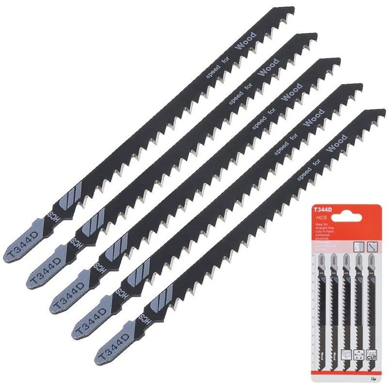 5pcs/lot T344D High-carbon Steel Reciprocating Jig Saw Fast-