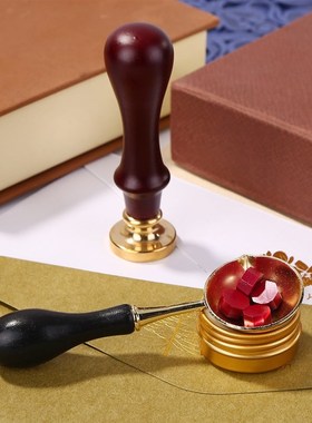 150pcs Heart Shaped Retro Sealing Wax Octagon Wax Beads Set