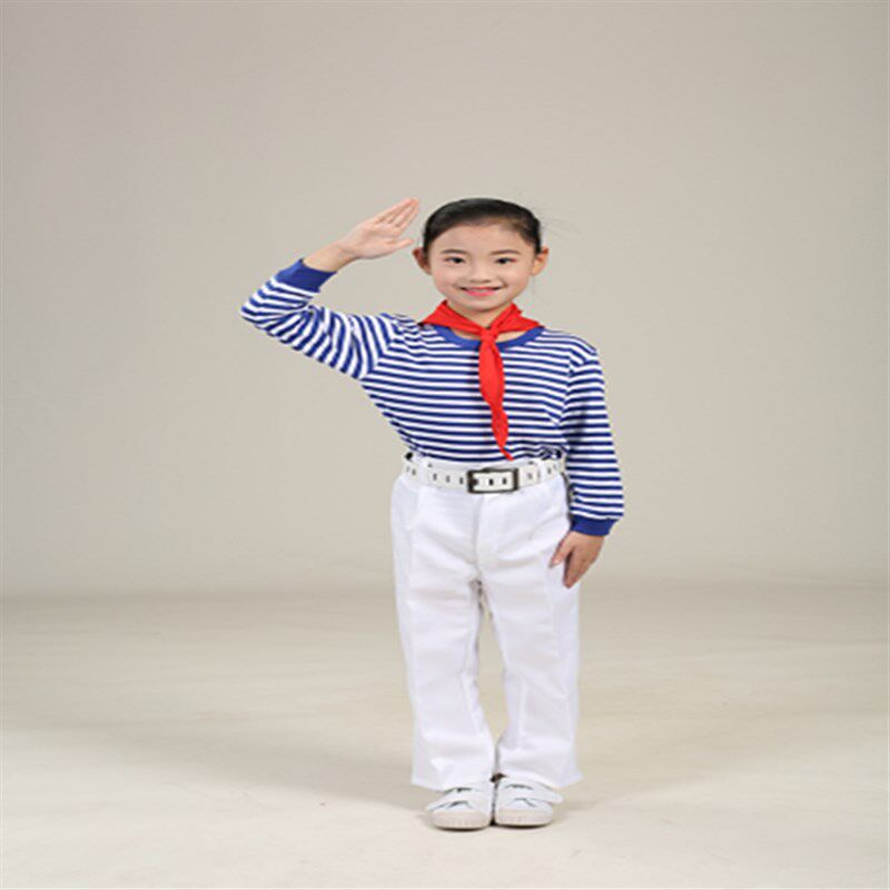 新款儿童小海军水手演出服中小学生海军合唱服幼儿舞蹈服表演服