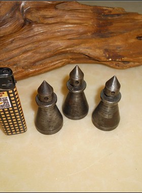 老机床平台调节j顶针一套老工具民俗收藏杂项工业风摆件影视老物