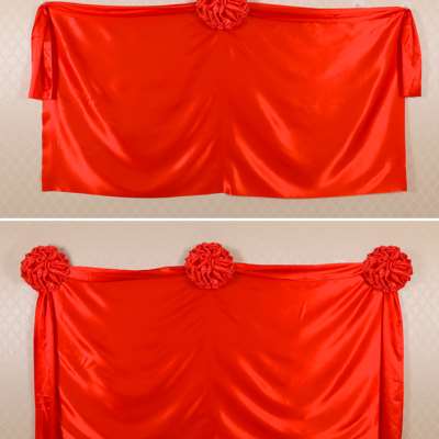 速发揭幕红布揭牌仪式红布开业牌匾揭幕大花球剪彩仪式道具红绸布