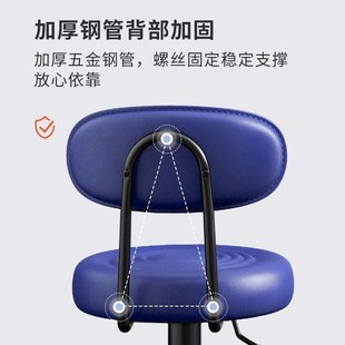 吧台椅家用高脚凳吧台凳现代简约酒吧凳子升降收银台椅子前台转椅