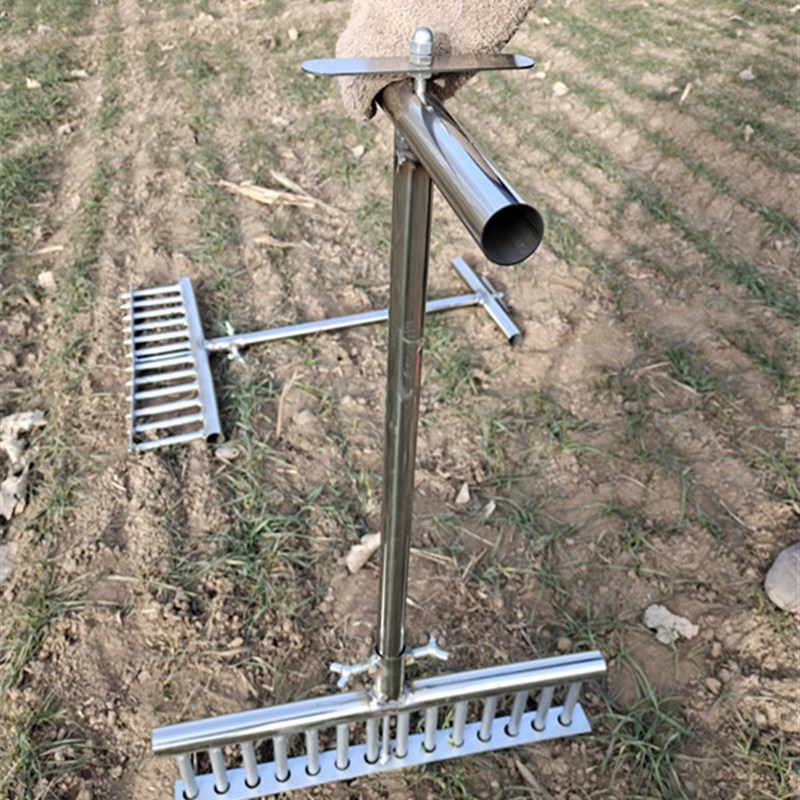 种葱神器栽葱机器栽苗器大葱叉子自动打孔工具洋葱种X菜移栽移苗