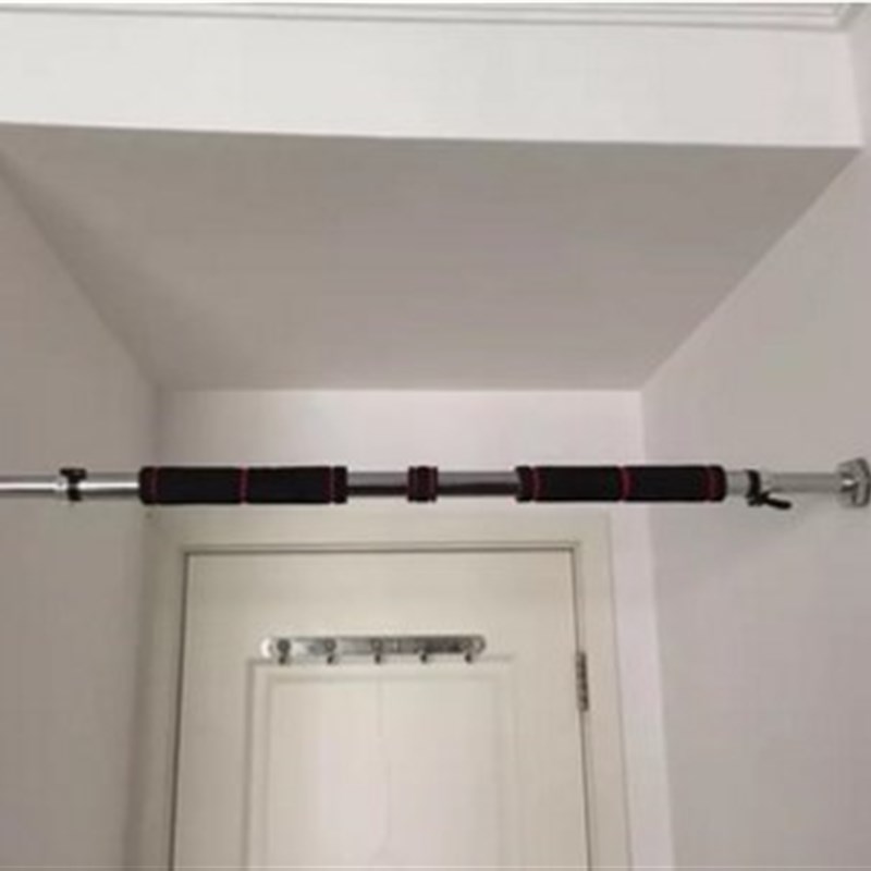 免打孔门上单杆吊杆健身硬体吊杠引体向上器单杠家用室内墙体单扛
