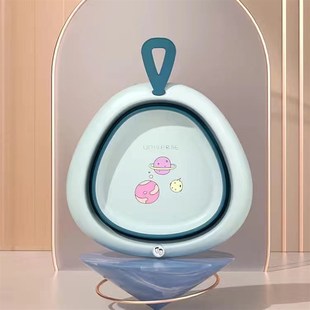 washbasin portable silicone basin Folding baby 新品