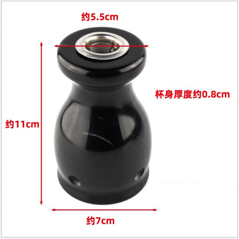 砭石刮痧杯非陶瓷刮t痧艾炙盒棒温灸棒傻瓜杯魔灸罐