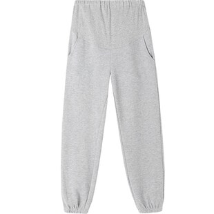 孕妇裤子春装150矮小个子外穿运动裤春秋款八分裤九分秋冬加绒8分