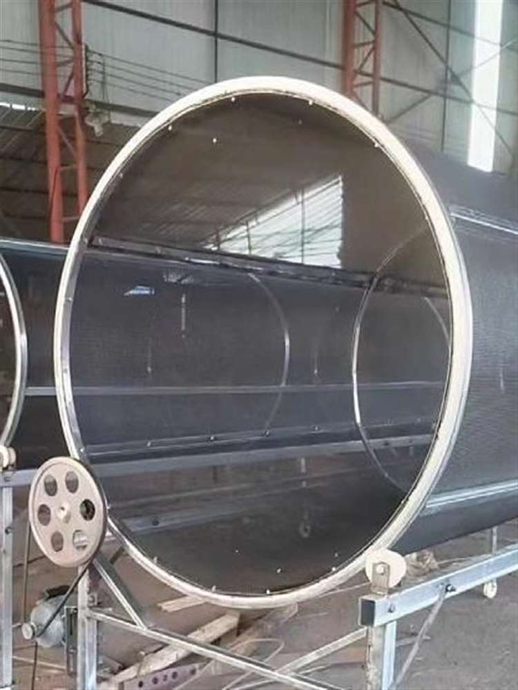 速发草筛多用途筛糠牛羊加厚电筛电机h滚筒筛草滚轮饲料承包筛选