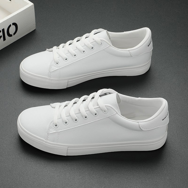 男士休闲鞋子男板鞋韩版潮春秋季简约百搭软底面基础纯色小白鞋男,流行男鞋,休闲板鞋,淘宝优惠券,粉丝福利购,淘宝优惠卷