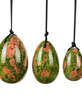 Natural Unakite Yoni Egg Women Kegel Exerciser Vaginal Musc