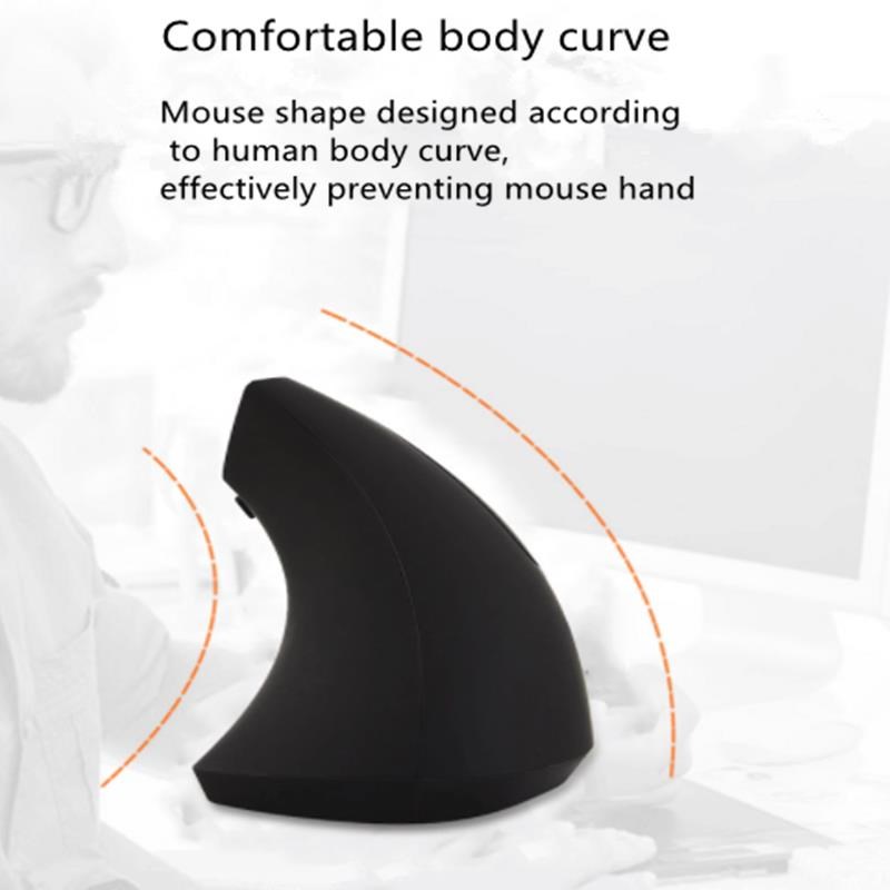 Computer-Mice Ergonomic Vertical-Gaming-Mouse Wireless-Mouse