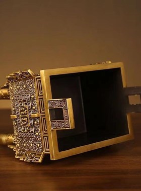 招财铜鼎摆件鼎盛千秋四方鼎司母戊鼎香炉鼎家居店铺公司开业礼品