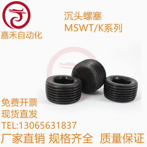沉头螺塞 MSWT/MSWTK-J/S/1/2/3/4/5/6/8