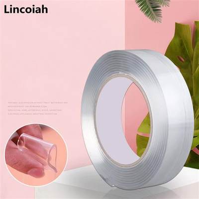 速发1/2/3/5M Nano Tape Tracsless Double Sided Tape Transpare