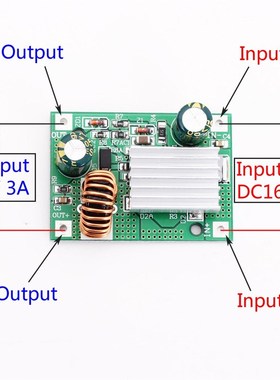 DC 9V 12V 24V 36V 48V 72V 84V 120V to 5V 3A Step Down Module