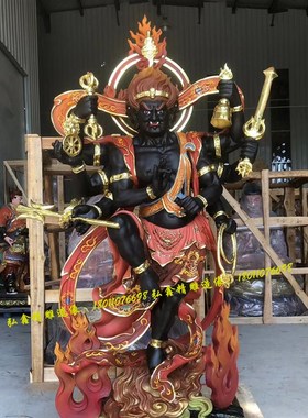 密迹金刚神像 秽迹金刚佛像密宗神像树脂玻璃钢木雕铸铜生漆脱胎