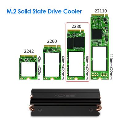 Acasis M.2 Solid State Drive Cooler Heatsink for Desktop PC