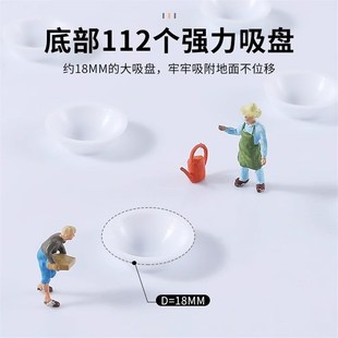卡通家用浴室垫防滑n垫卫生间洗澡防摔吸盘地垫淋浴室按摩脚垫子